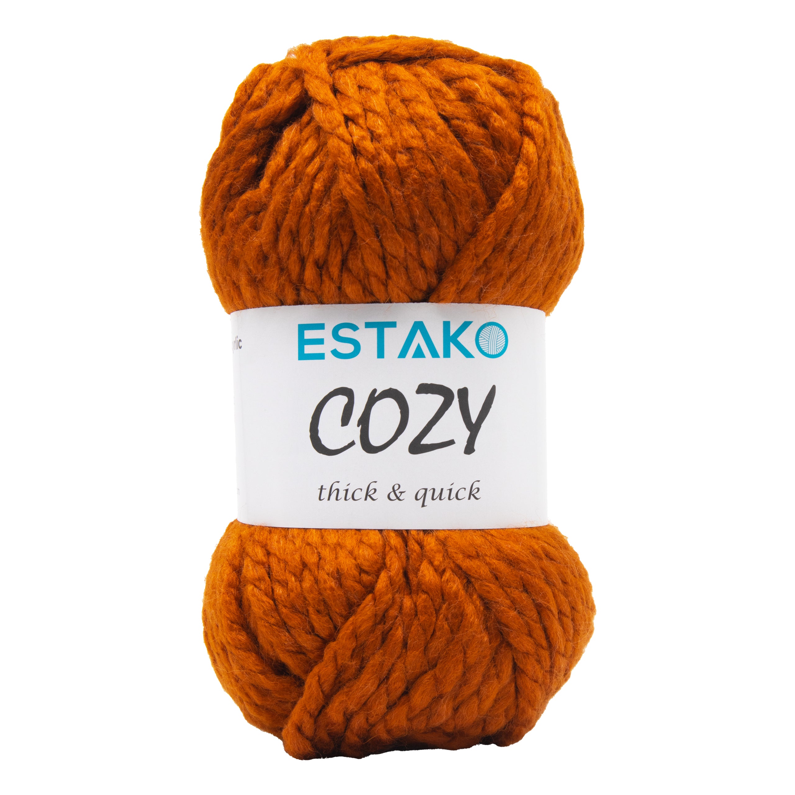 Cozy 52099 - Dark Orange yarn — Estako Yarns