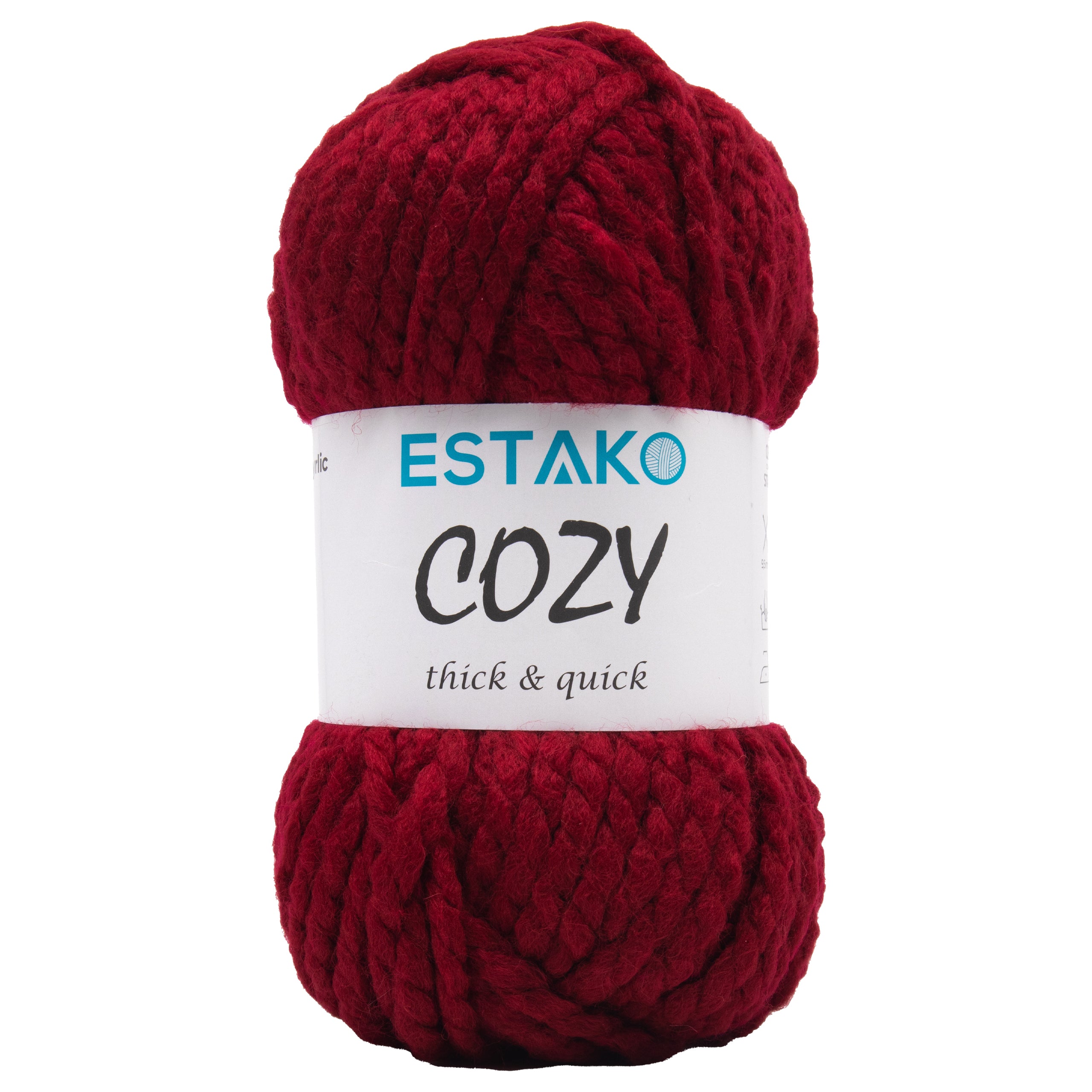 Cozy 53075 - Dark Red yarn — Estako Yarns
