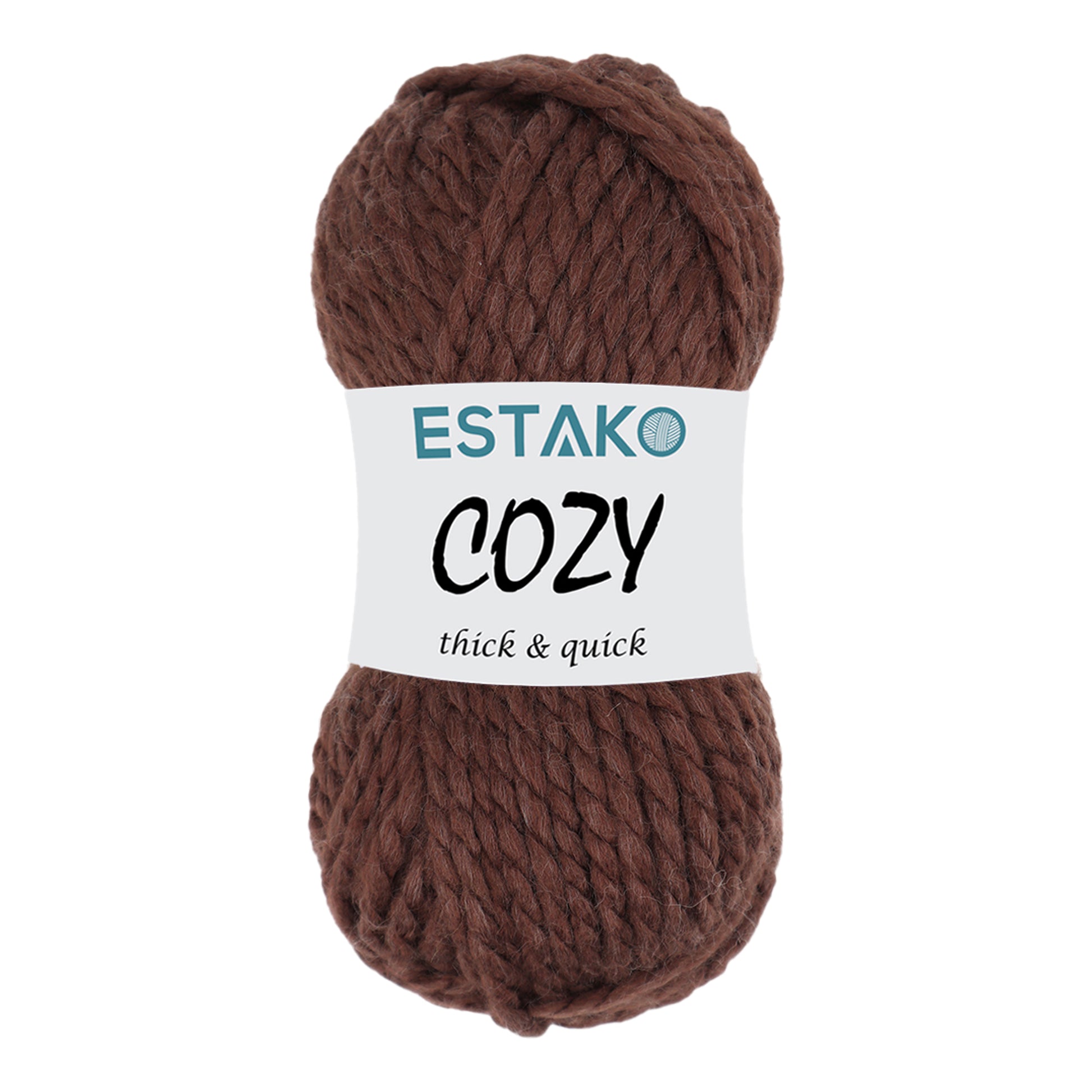 Cozy 57037 - Brown yarn — Estako Yarns