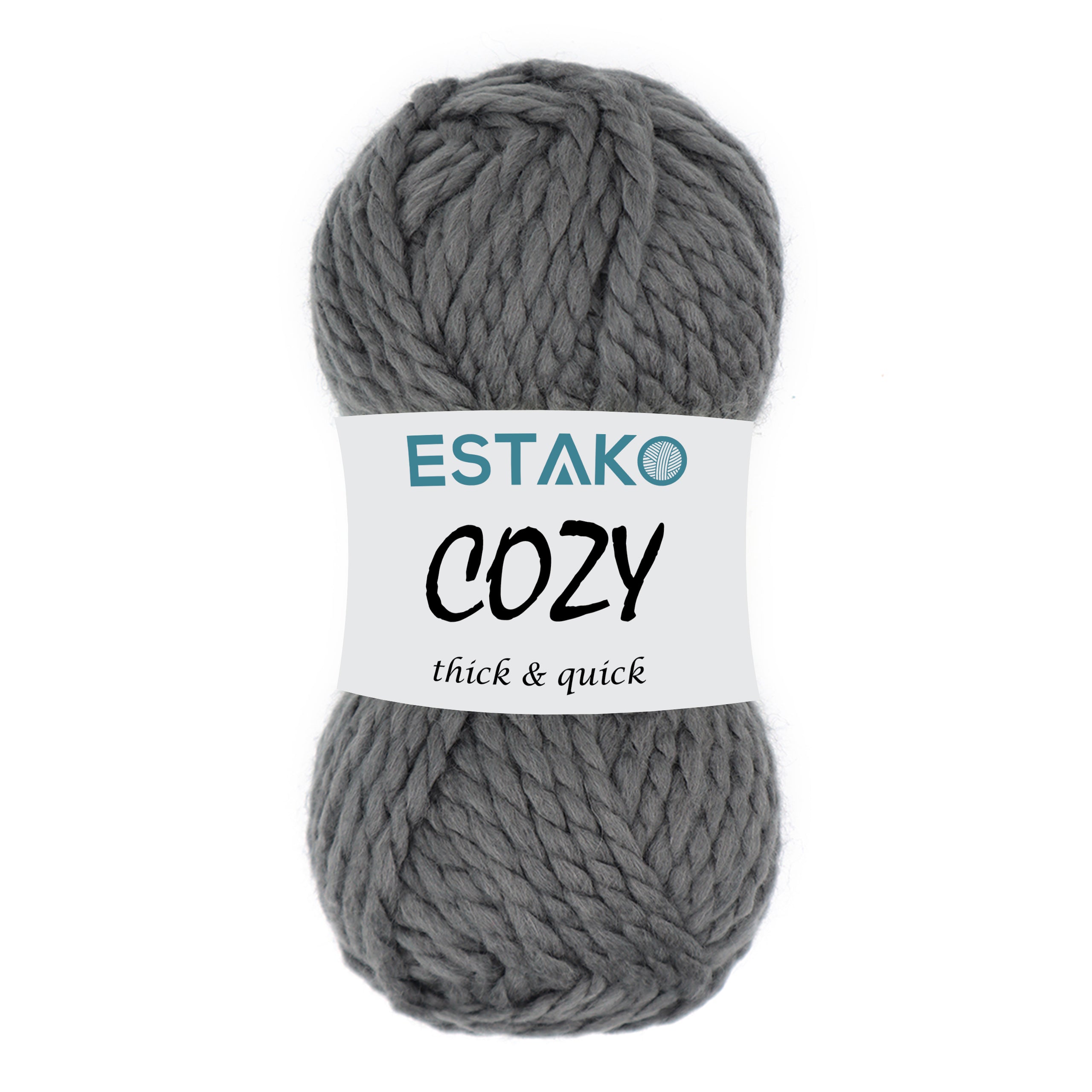 Cozy 59054 - Dark Grey yarn — Estako Yarns