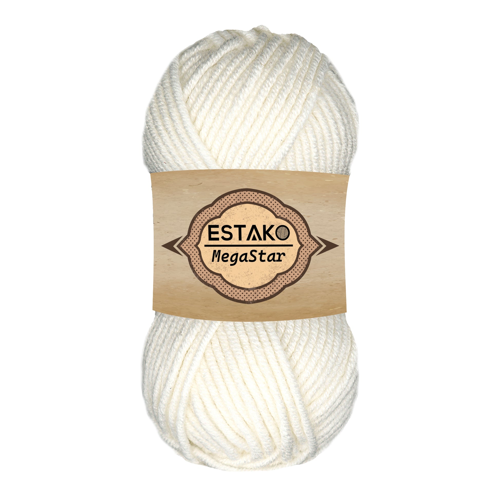 Megastar 60187 - White yarn — Estako Yarns