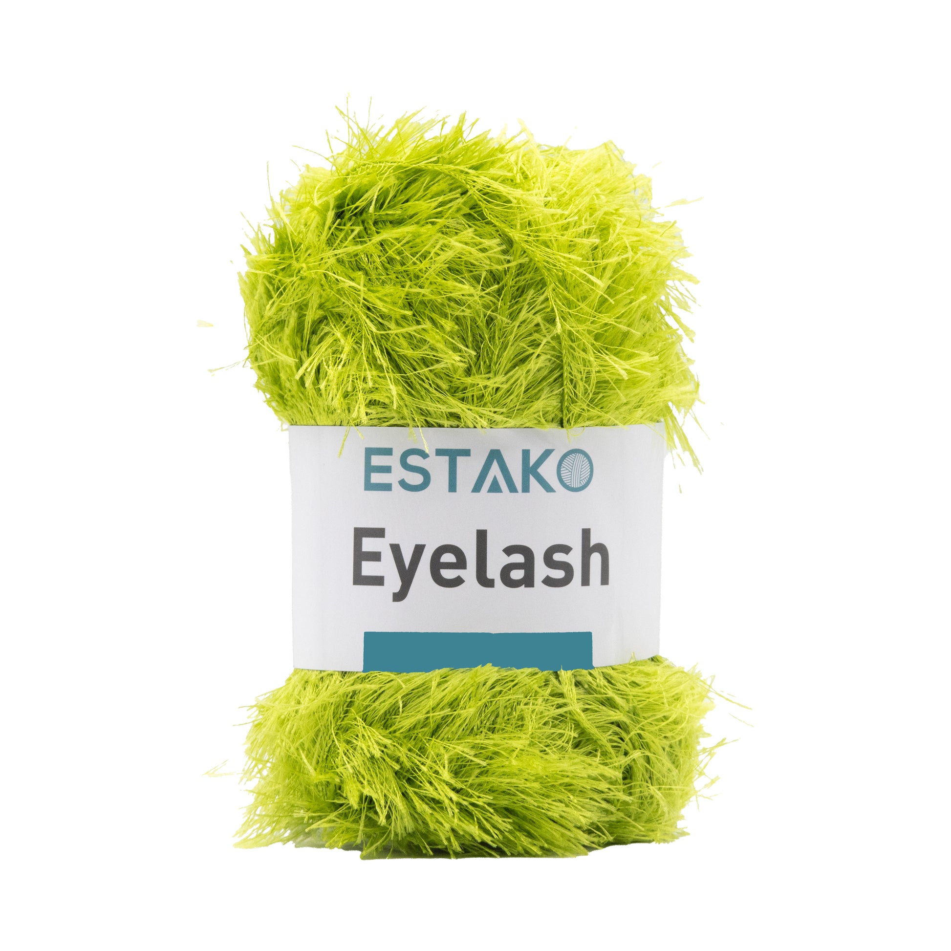 Eyelash 6086 - Pistachio yarn — Estako Yarns