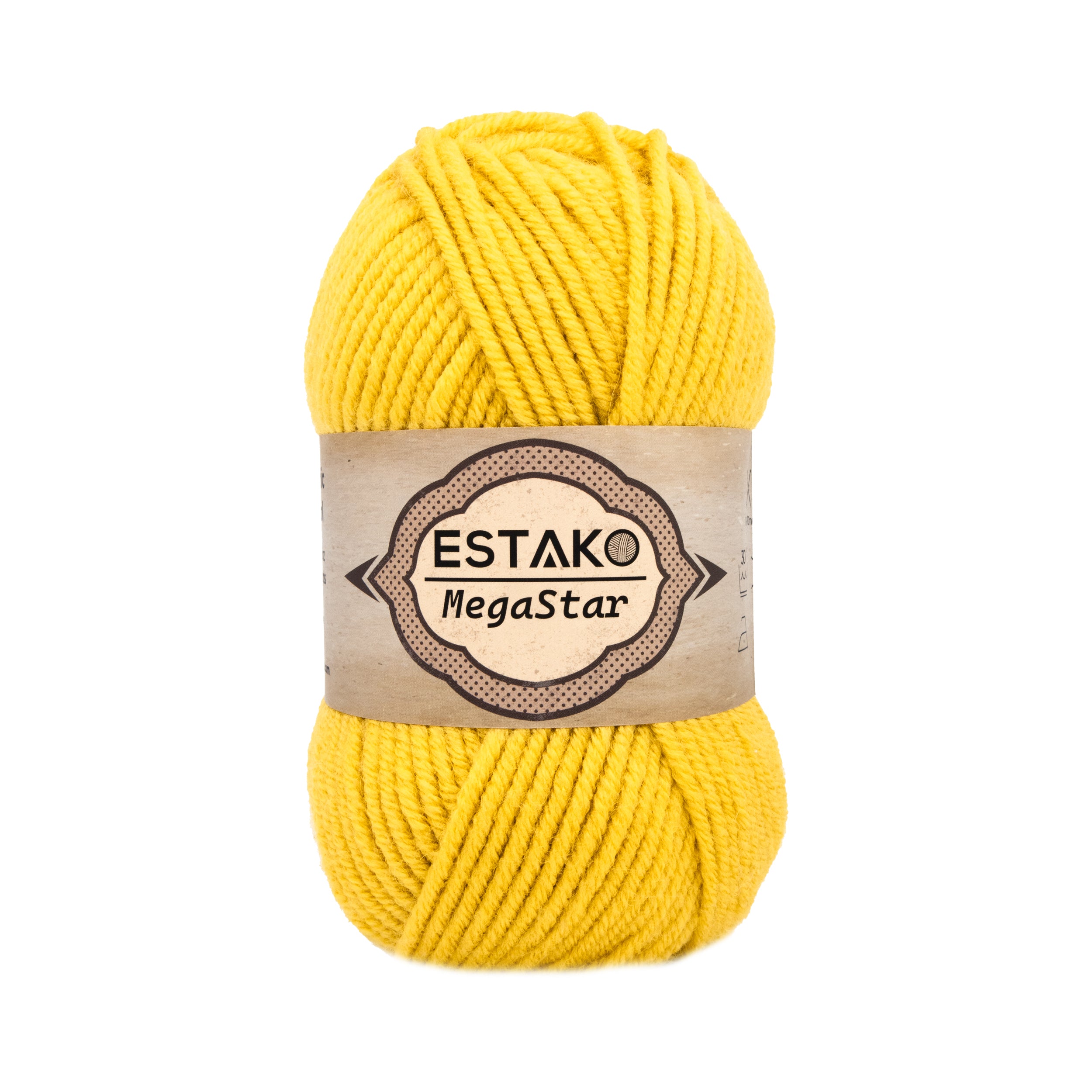 Megastar 62191 - Yellow yarn — Estako Yarns