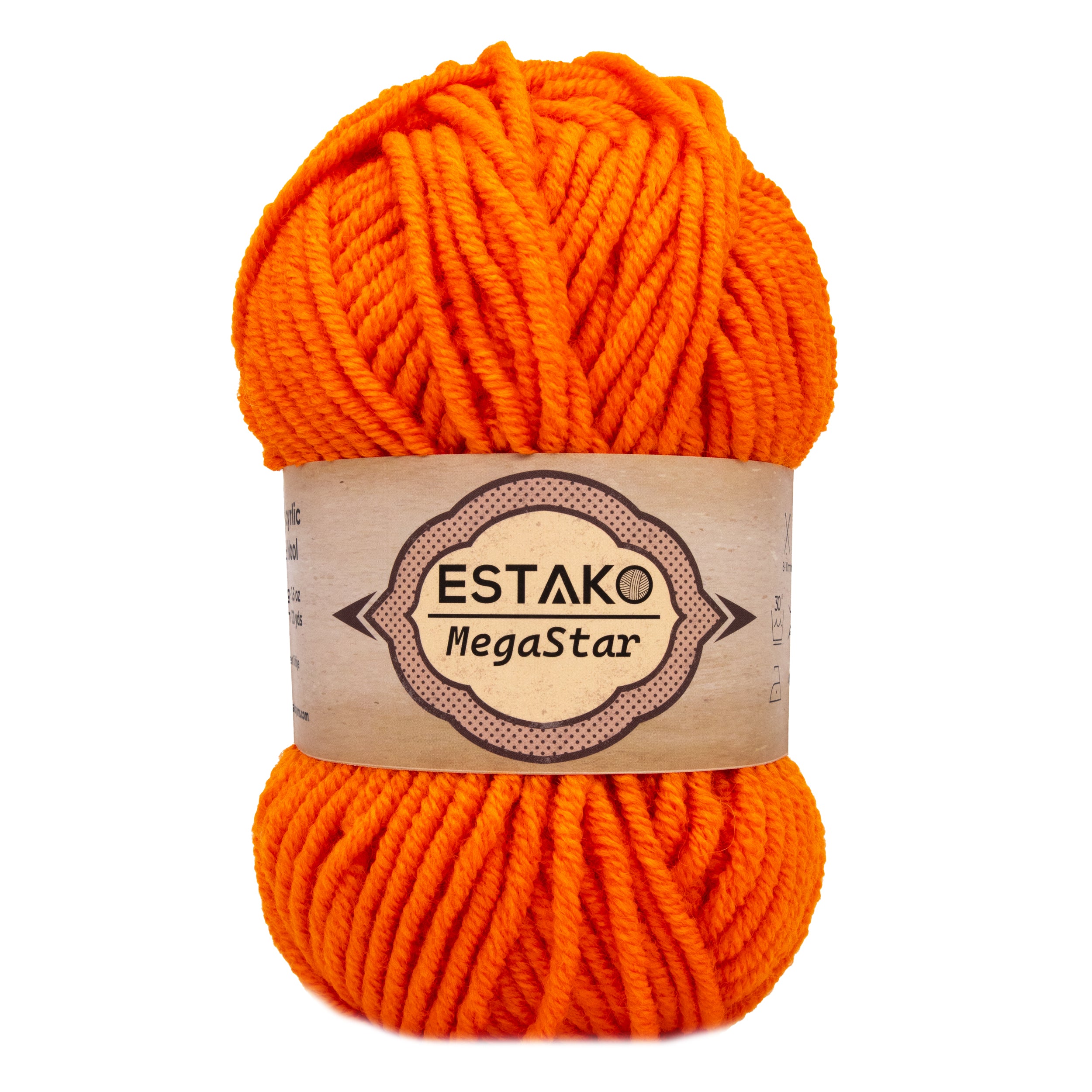Megastar 62192 - Orange yarn — Estako Yarns
