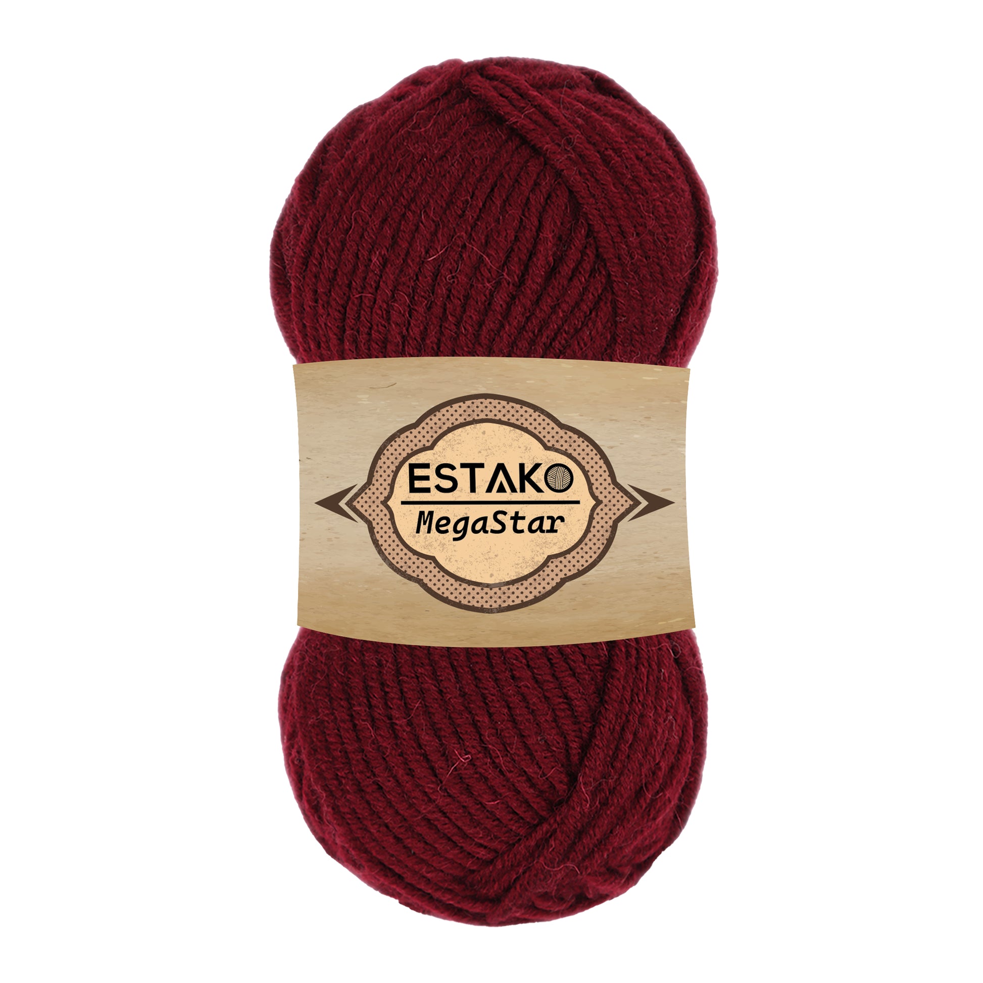 Megastar 63143 - Claret Red yarn — Estako Yarns