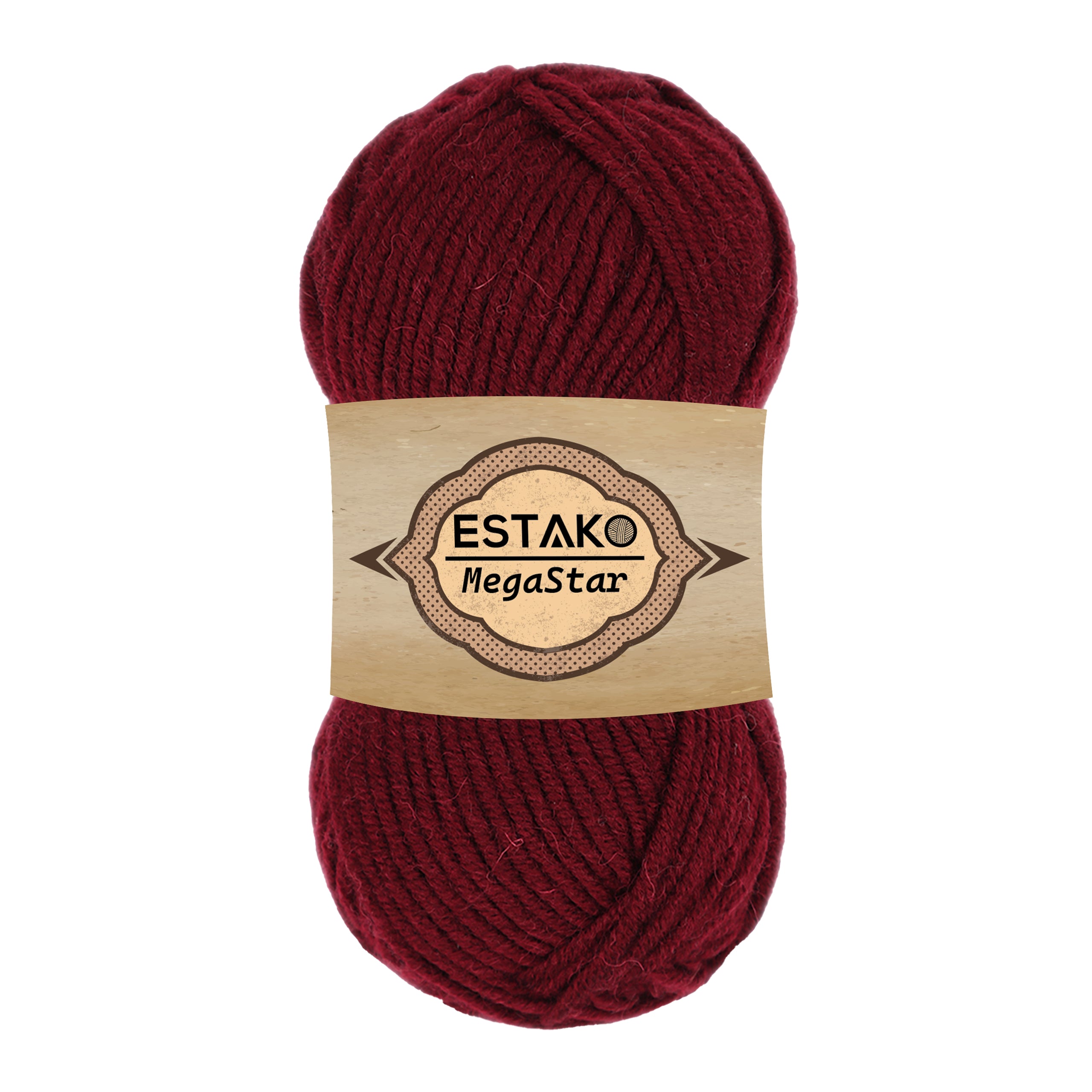 Megastar 63143 - Claret Red yarn — Estako Yarns