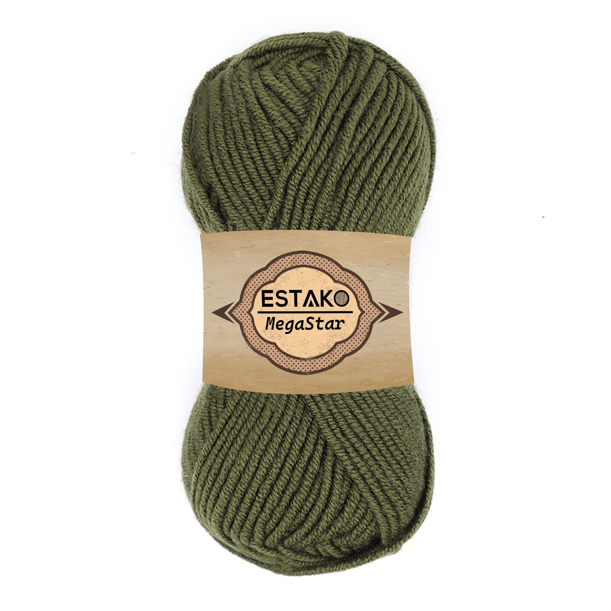Megastar 64065 - Khaki yarn — Estako Yarns