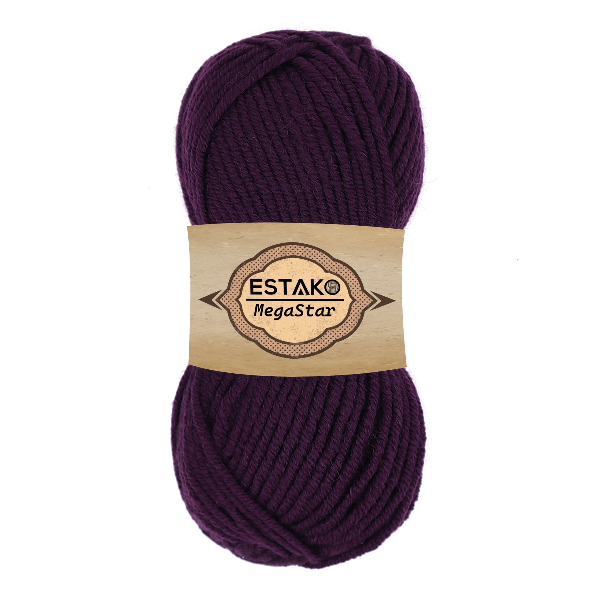 Megastar 66001 - Dark Purple yarn — Estako Yarns