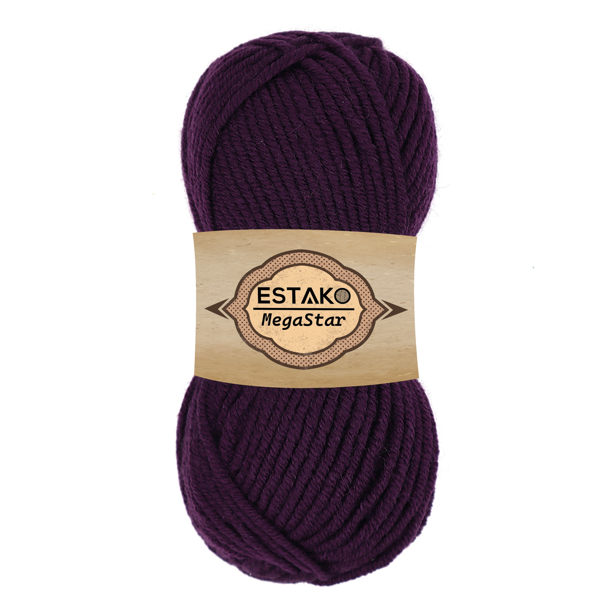 Megastar 66001 - Dark Purple yarn — Estako Yarns