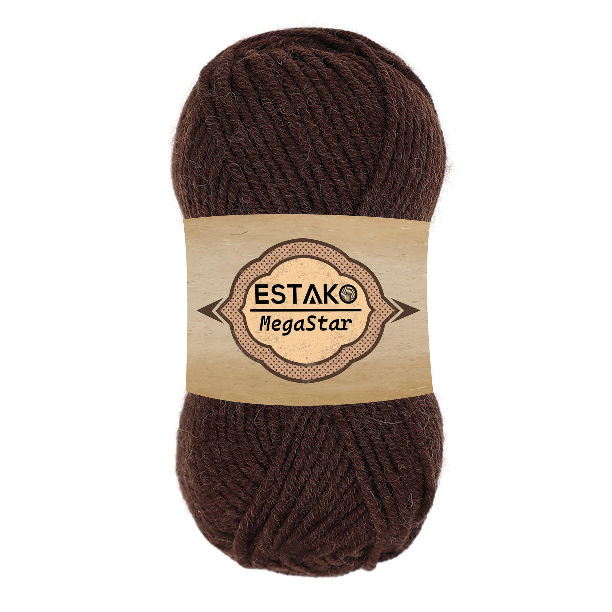 Megastar 67013 - Brown yarn — Estako Yarns