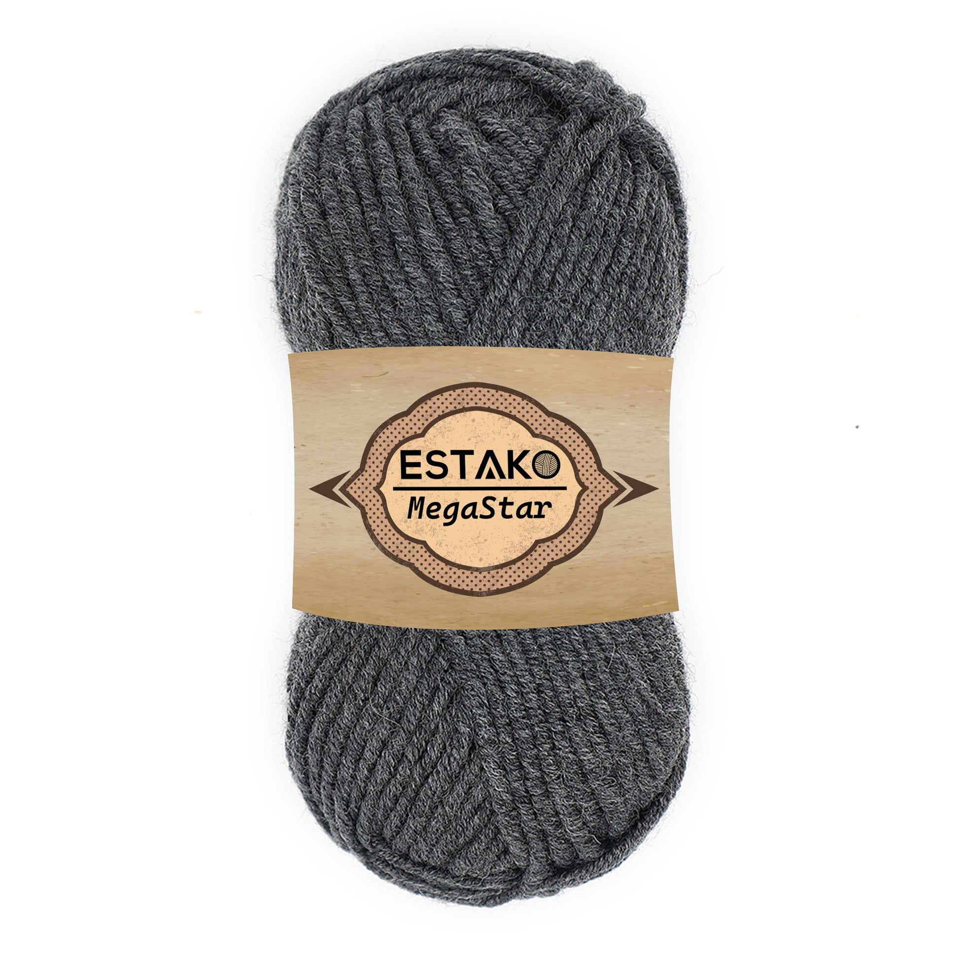 Megastar 69027 - Grey yarn — Estako Yarns