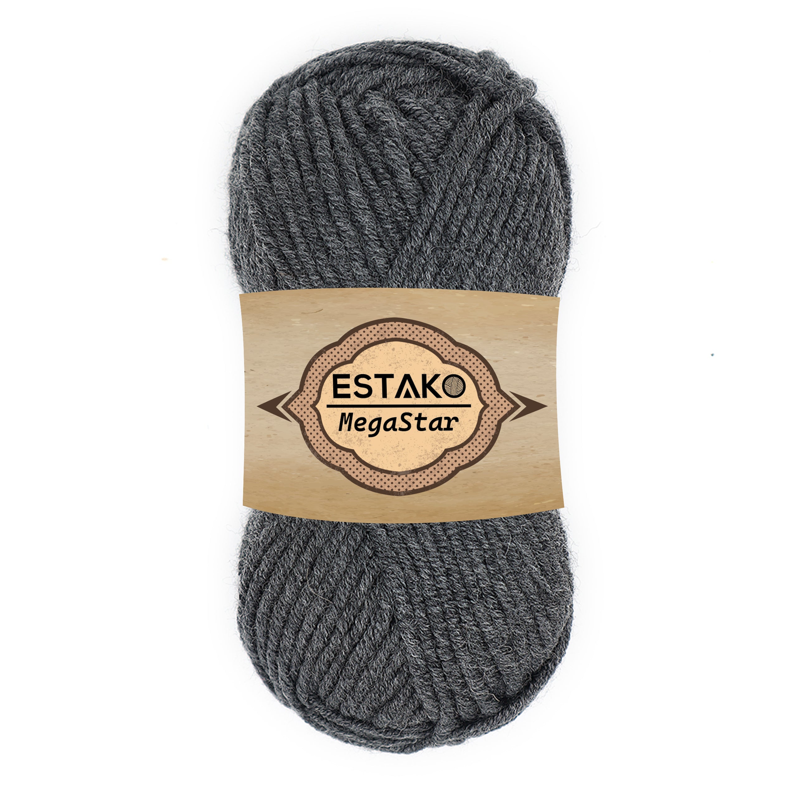 Megastar 69027 - Grey yarn — Estako Yarns