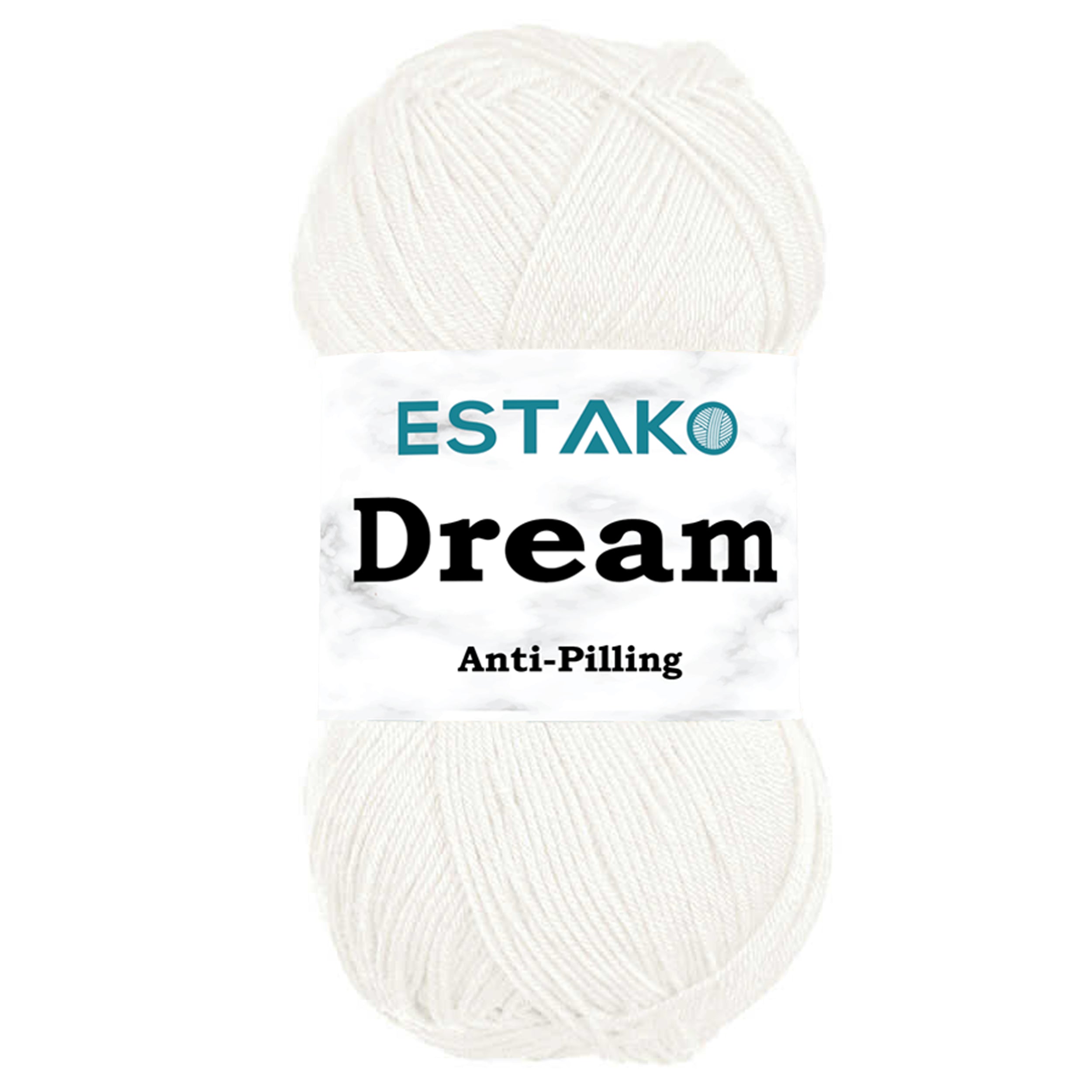 Dream 70171 - White yarn — Estako Yarns