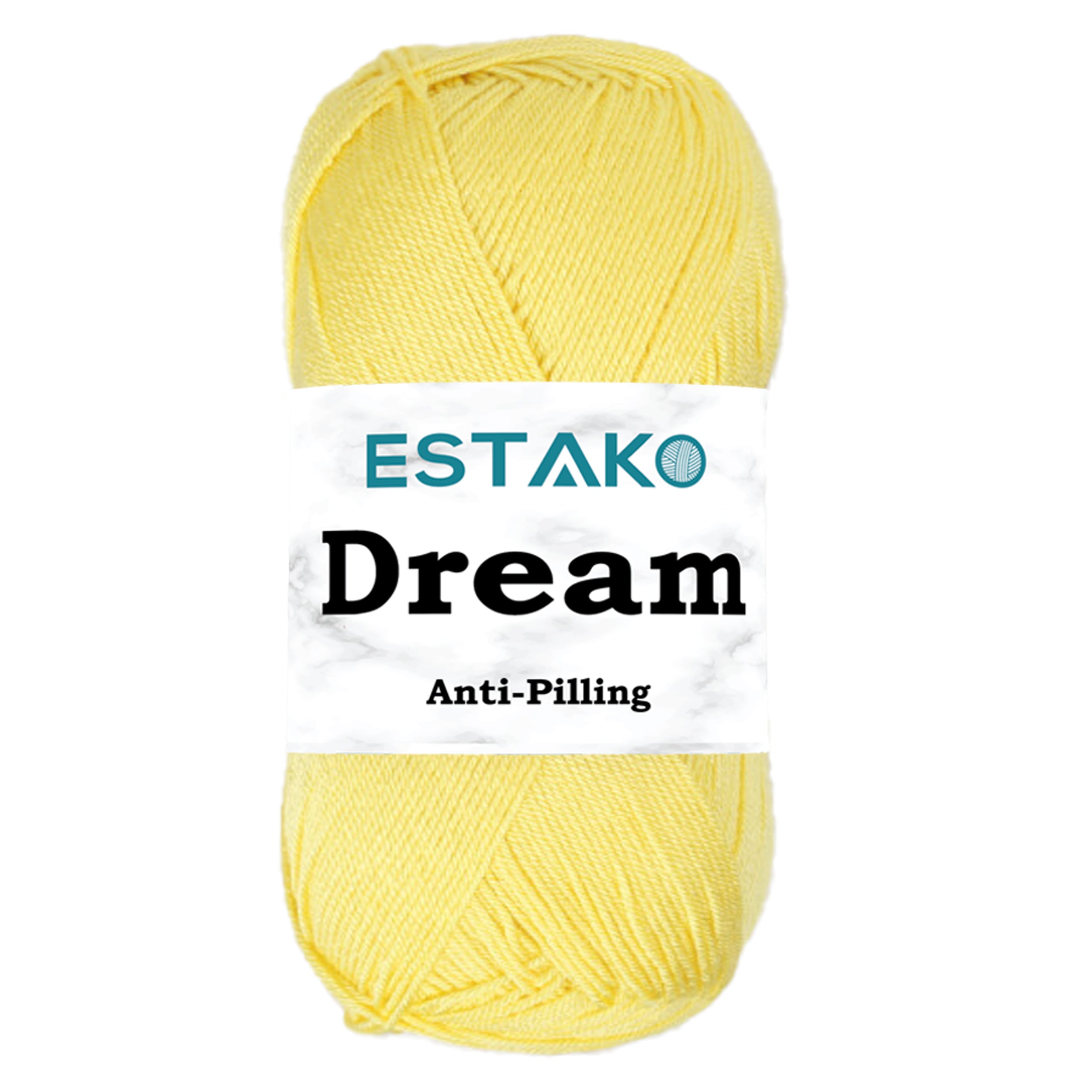 Dream 72008 - Light Yellow yarn — Estako Yarns