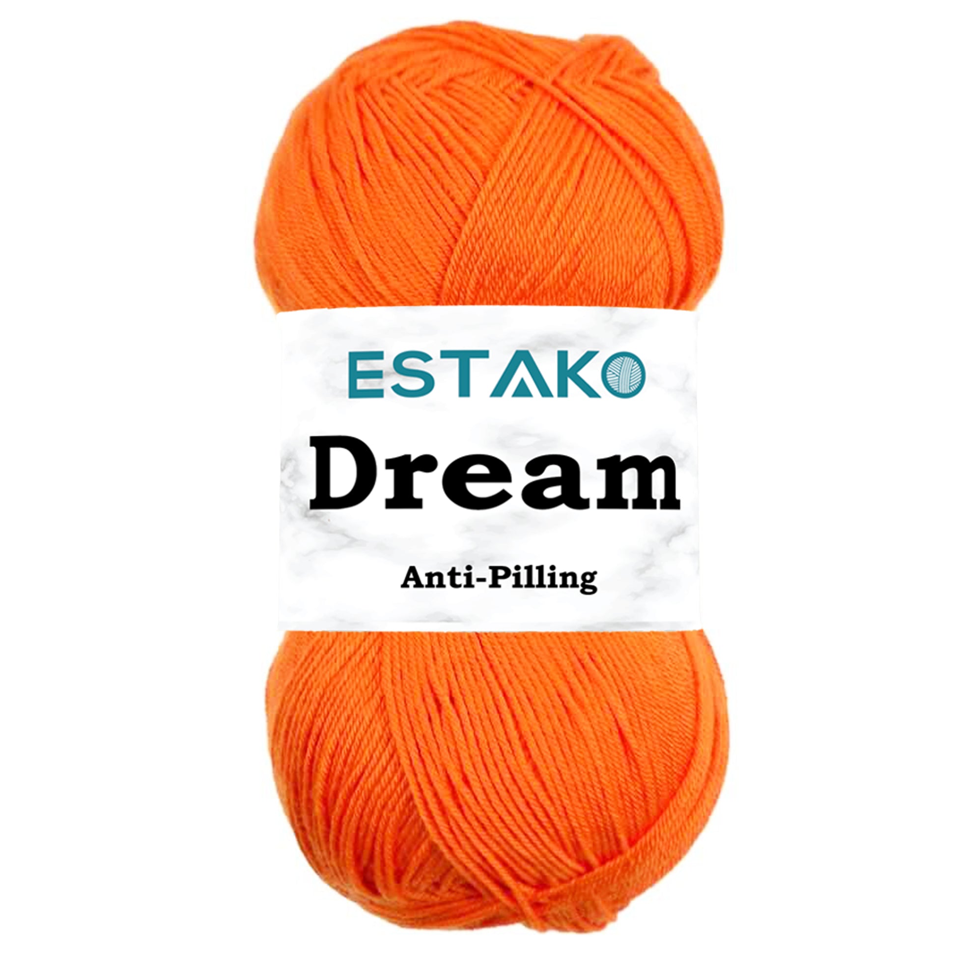 Dream 72044 - Orange yarn — Estako Yarns