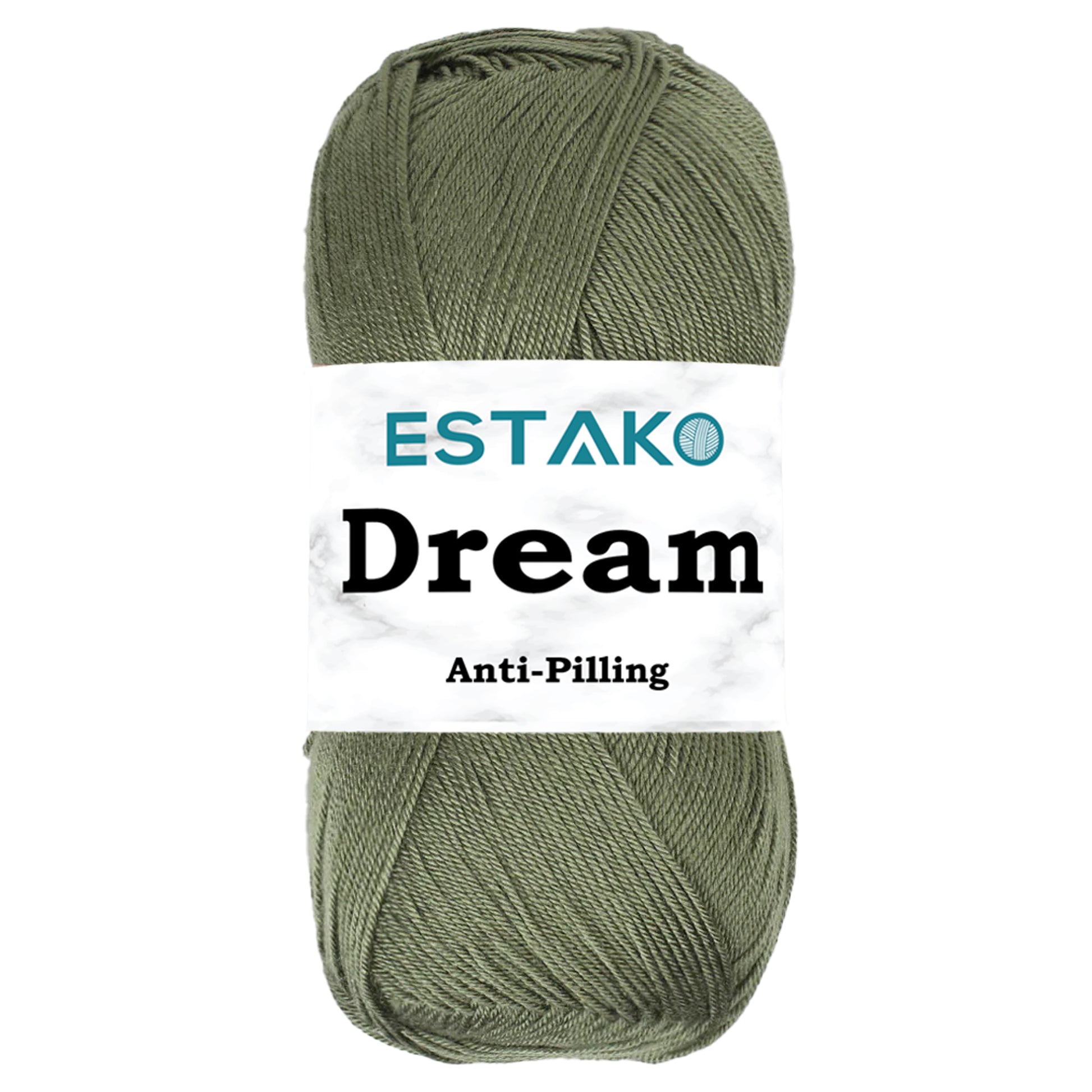 Dream 74022 - Olive Green yarn — Estako Yarns