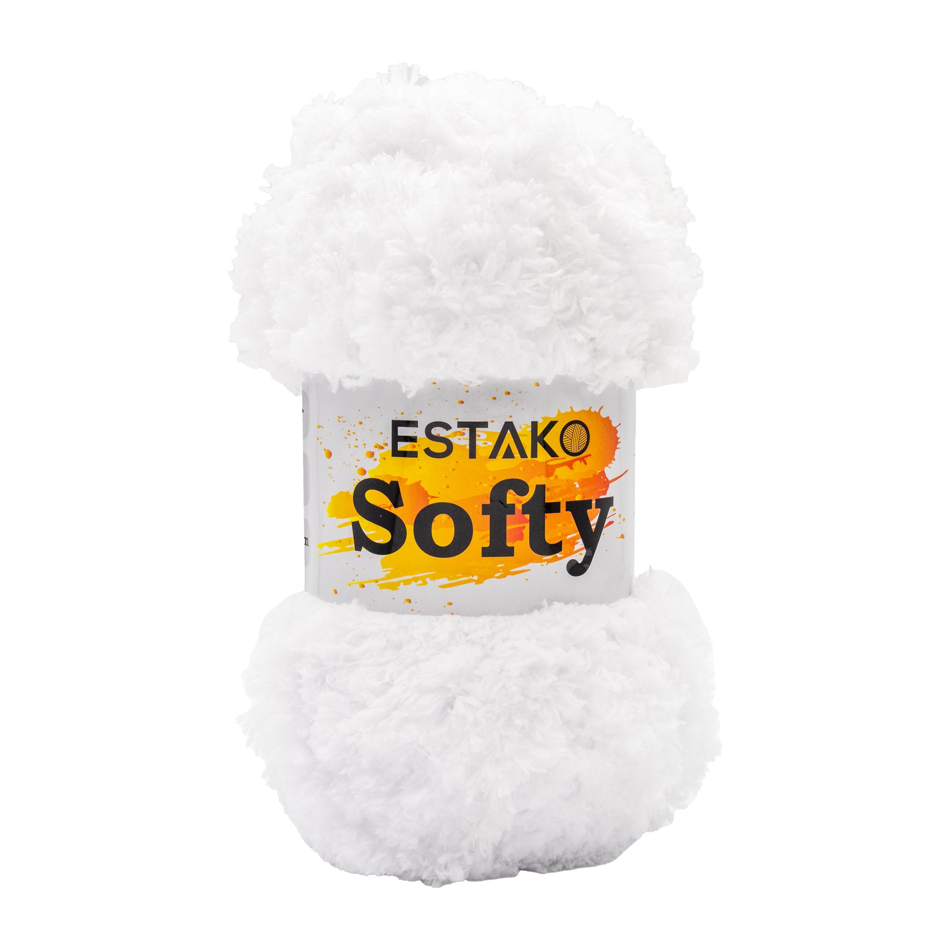 Softy 9110 - White yarn — Estako Yarns