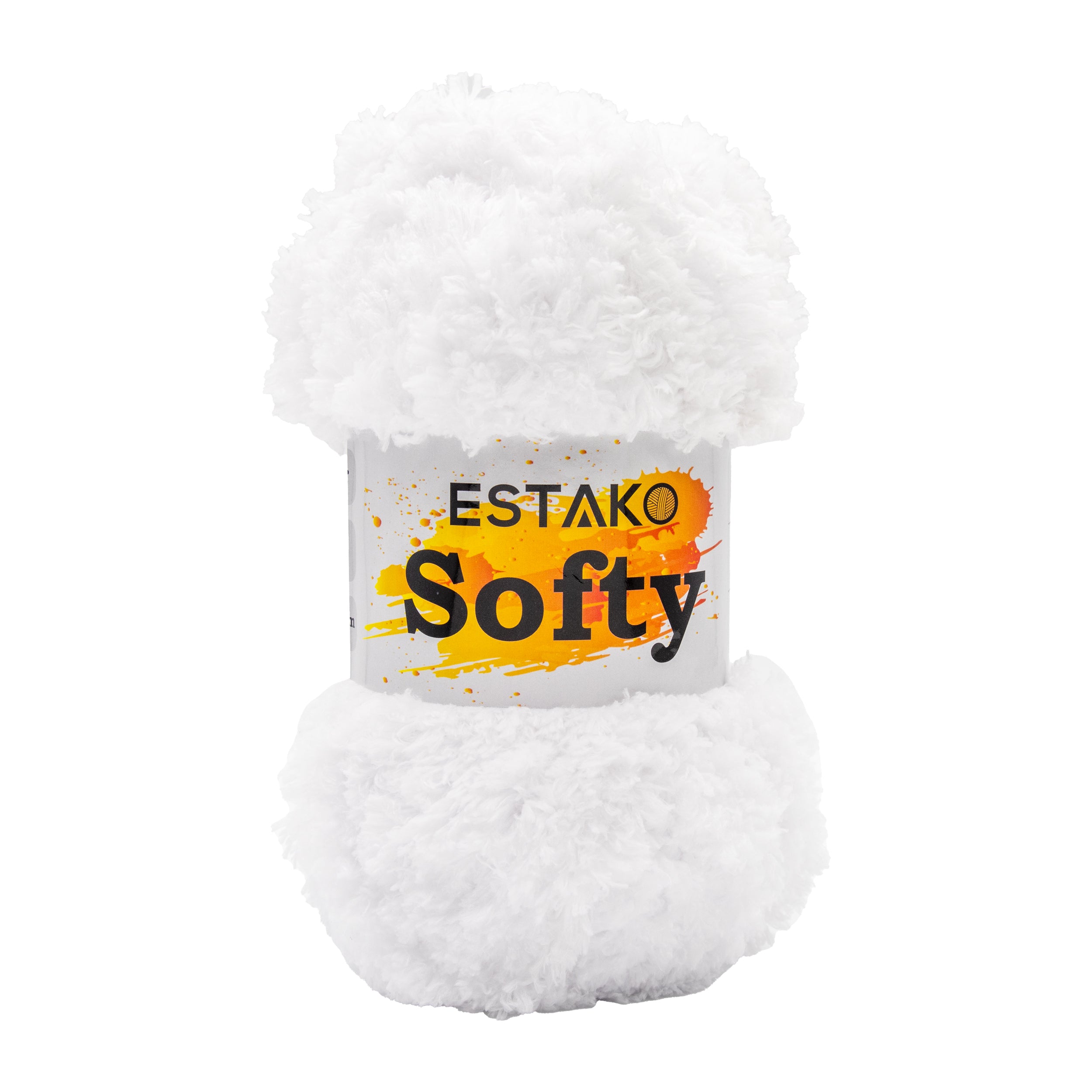 Softy 9110 - White yarn — Estako Yarns