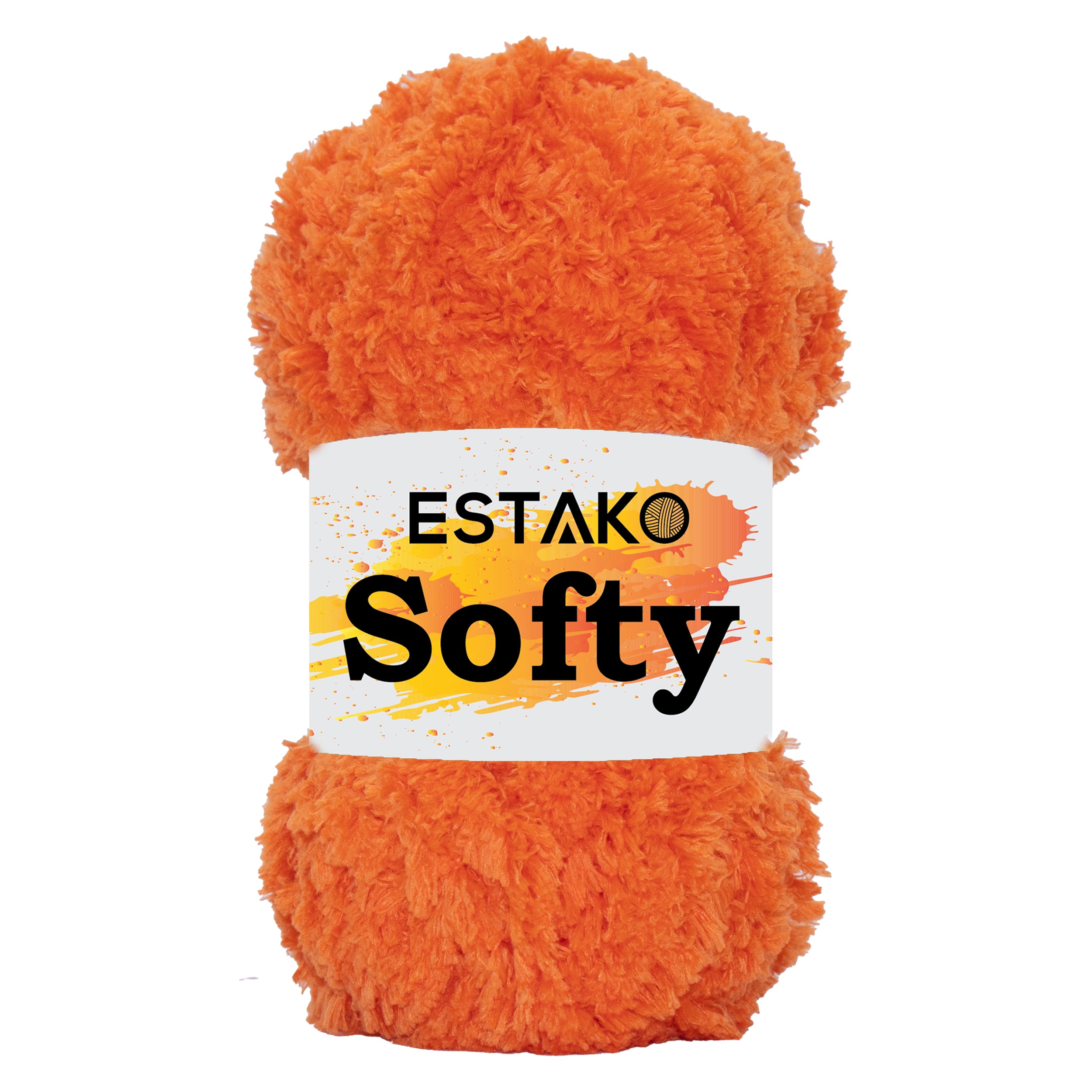 Softy 9720 - Orange yarn — Estako Yarns