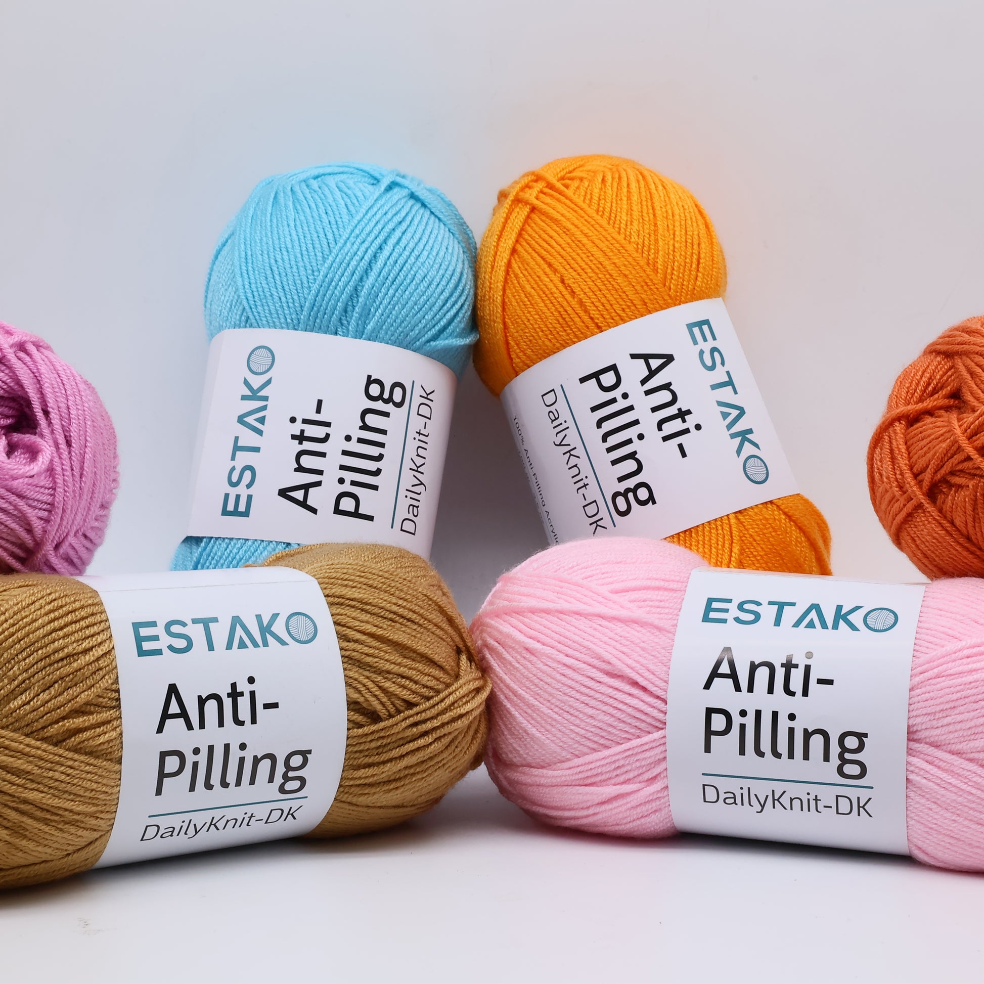 DailyKnit-DK anti-pilling acrylic DK yarn — Estako Yarns