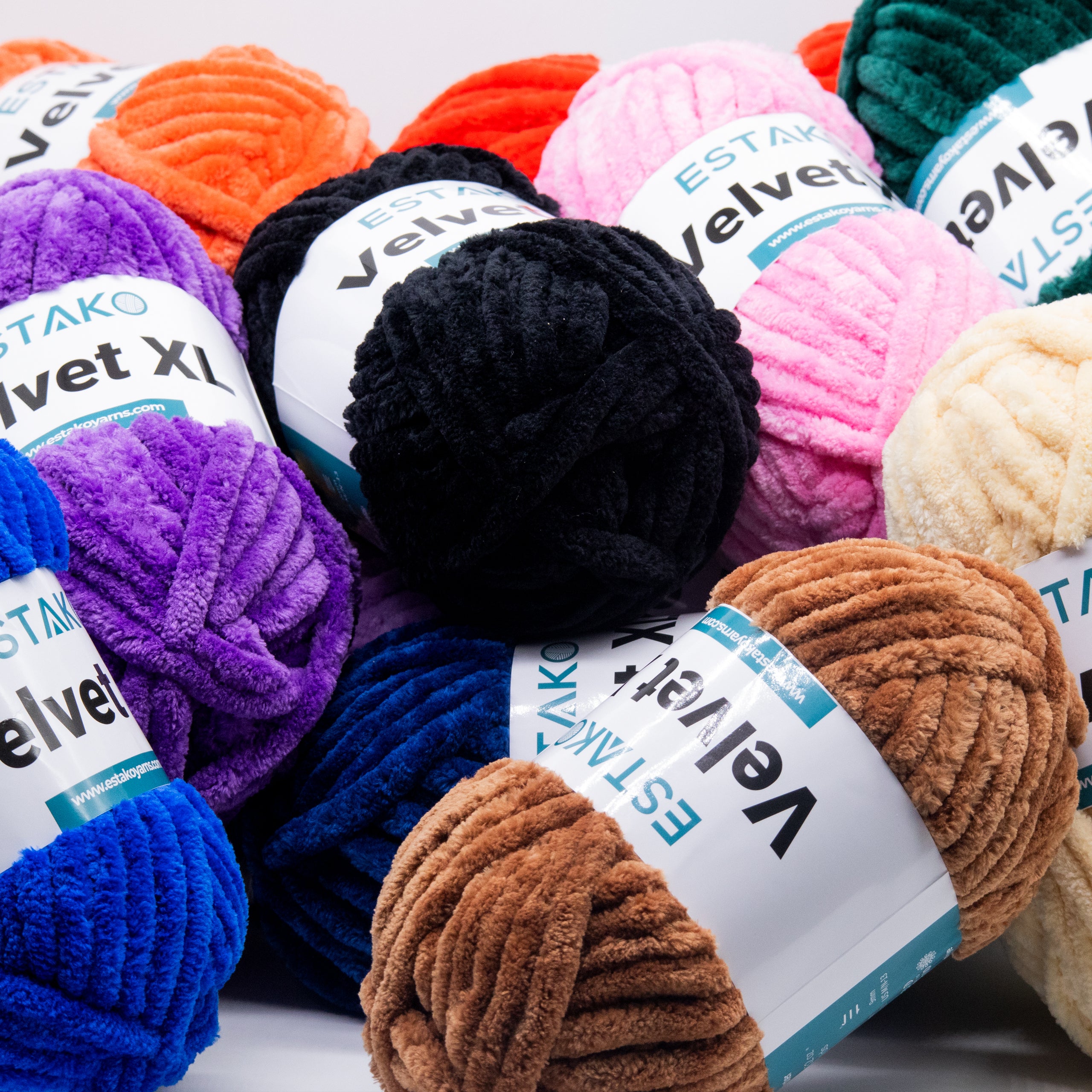 Velvet XL super bulky chenille yarn — Estako Yarns