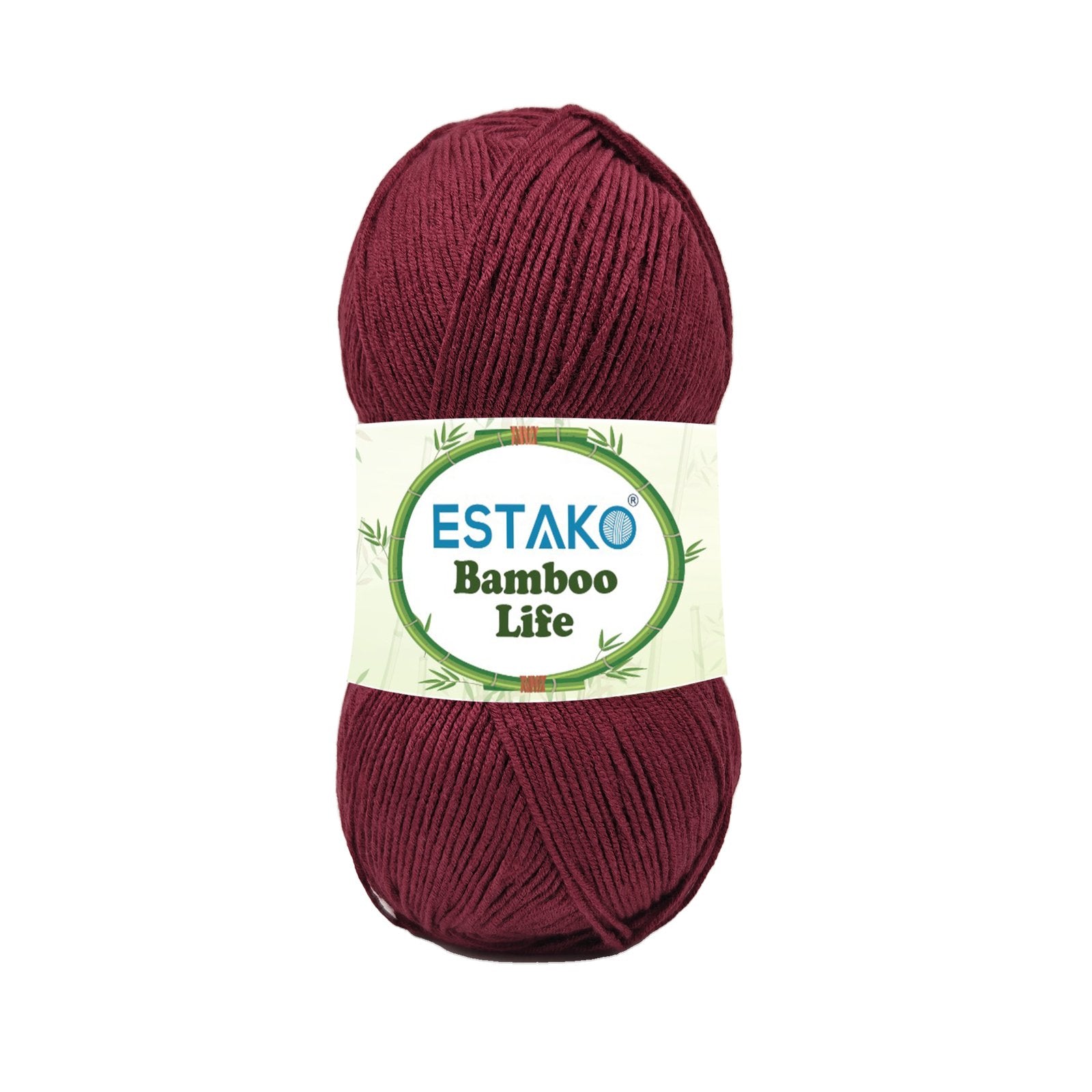 Bamboo Life 3216 - Burgundy yarn | Estako Yarns