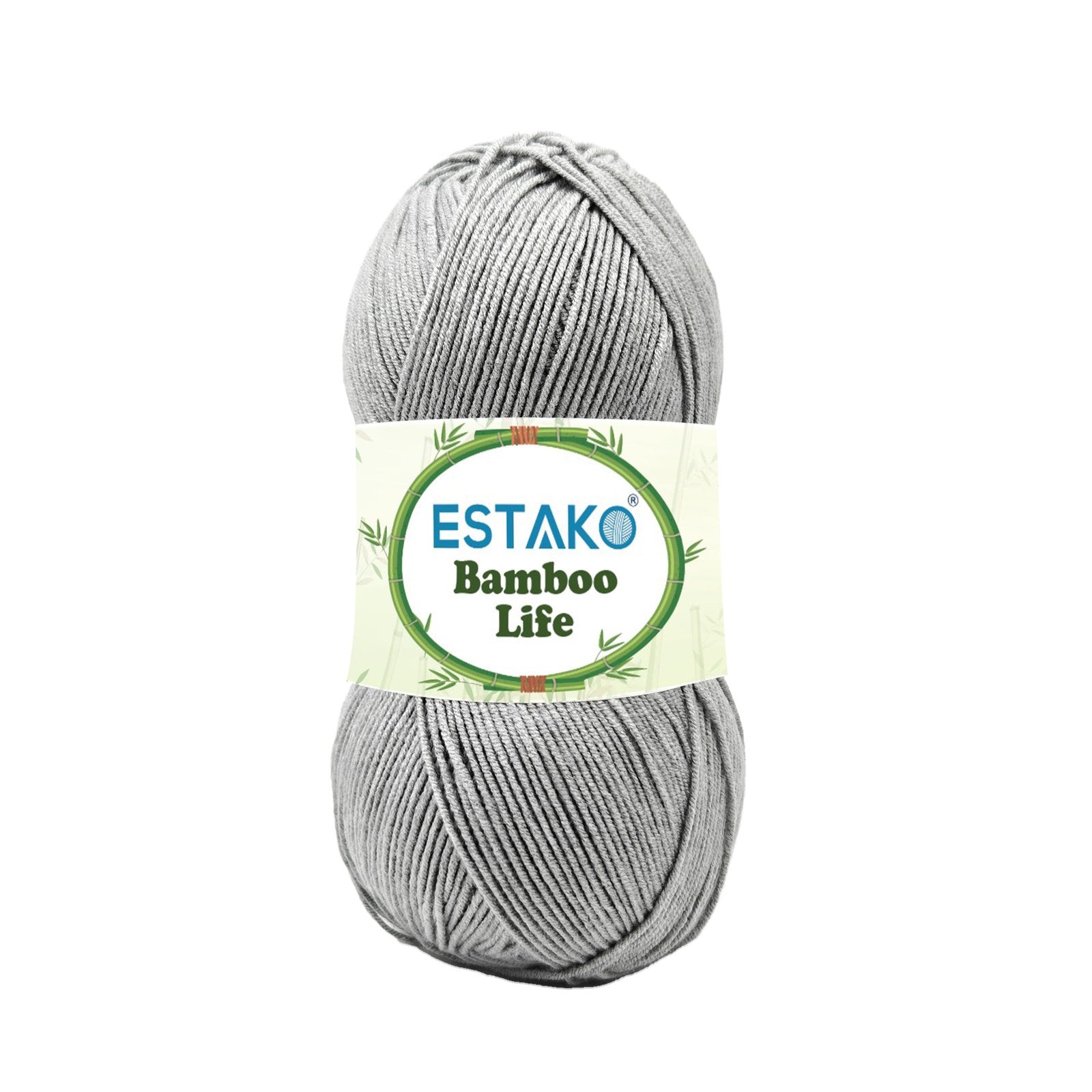 Bamboo Life 6041 - Grey yarn | Estako Yarns