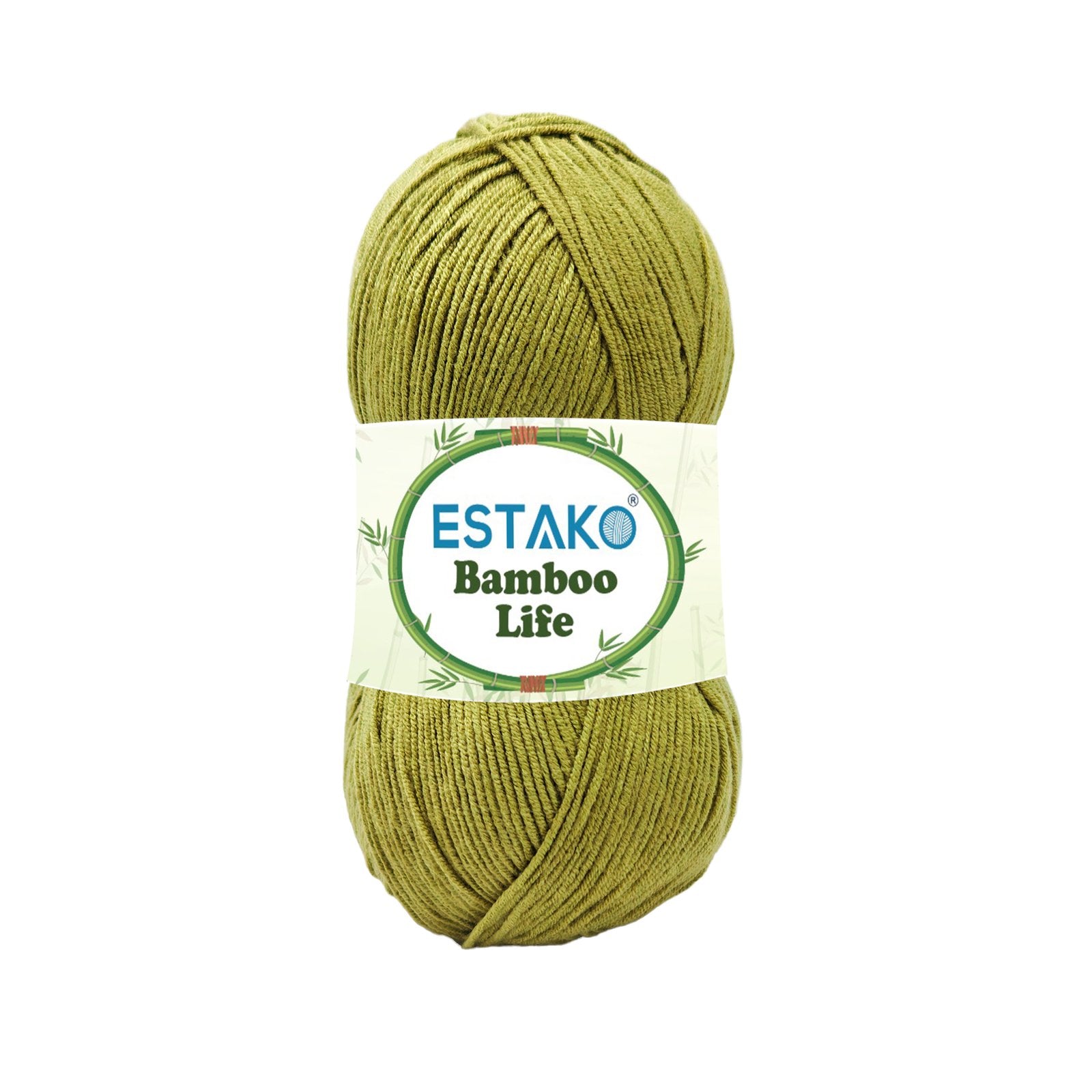 Bamboo Life 8162 - Olive Green yarn | Estako Yarns