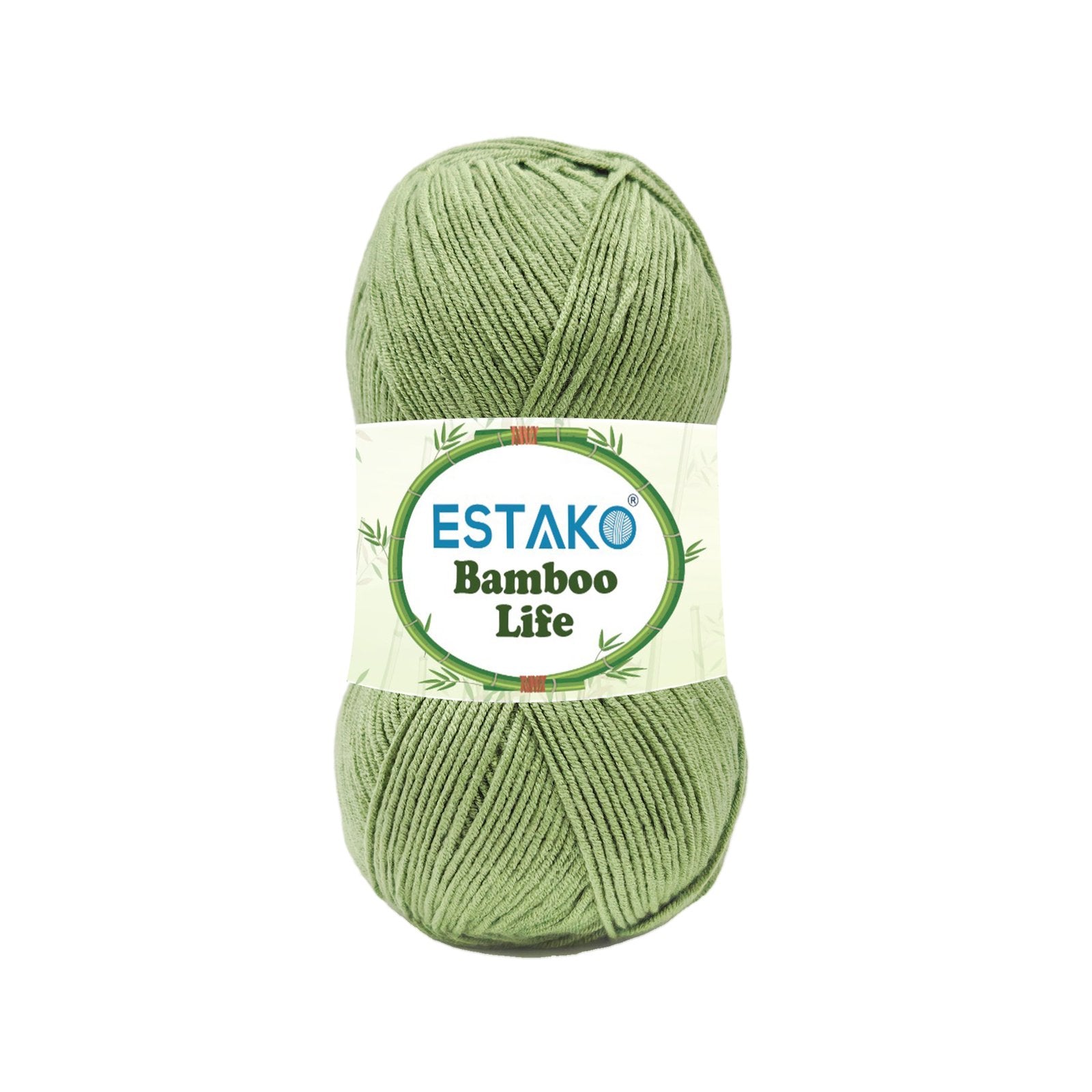 Bamboo Life 8163 - Sage Green yarn | Estako Yarns