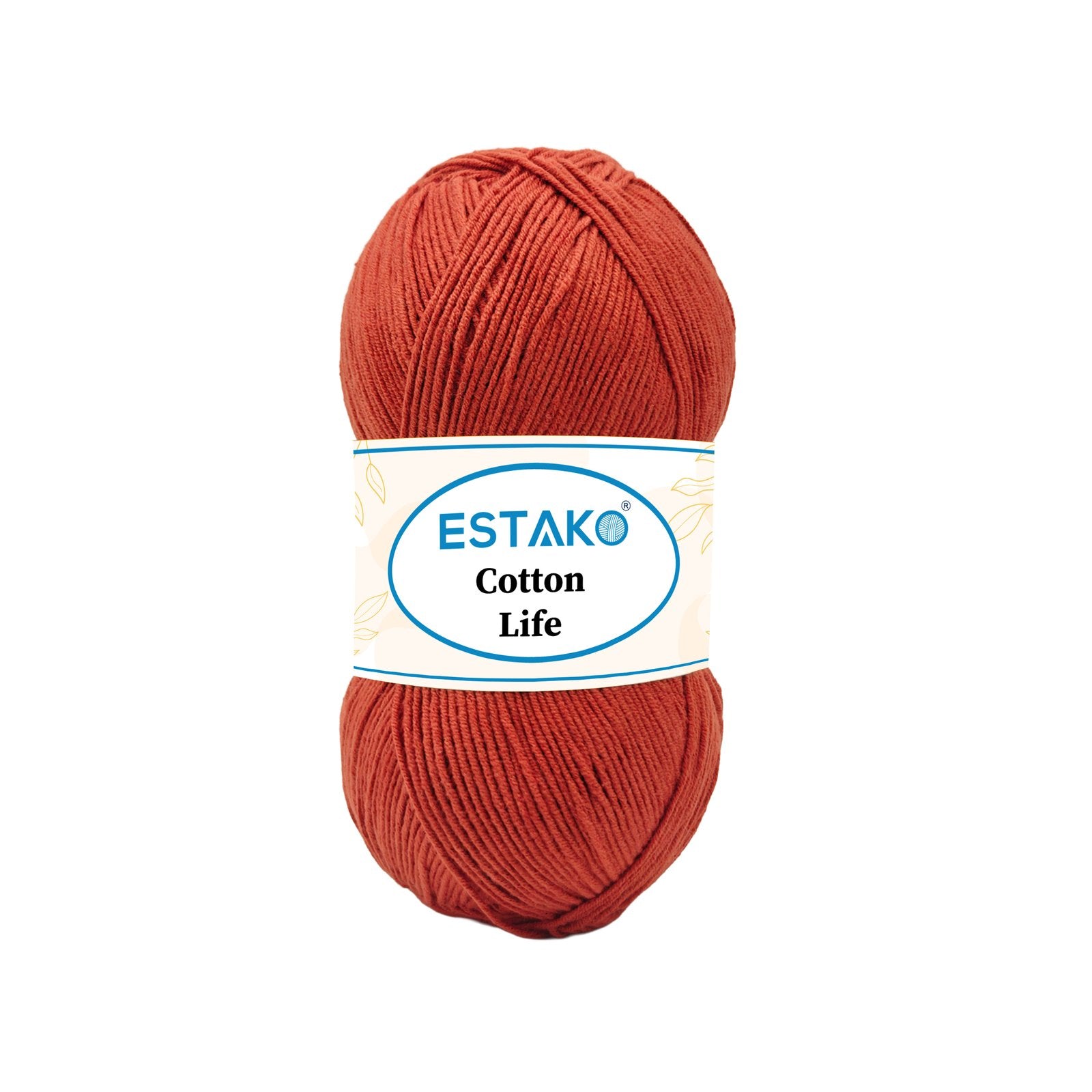 Cotton Life 3217 - Terracotta yarn | Estako Yarns