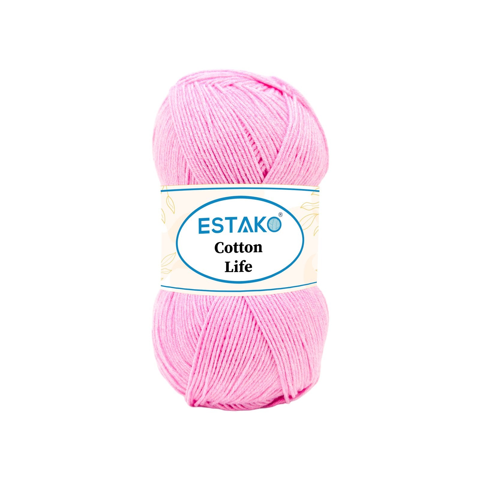 Cotton Life 4109 - Baby Pink yarn | Estako Yarns