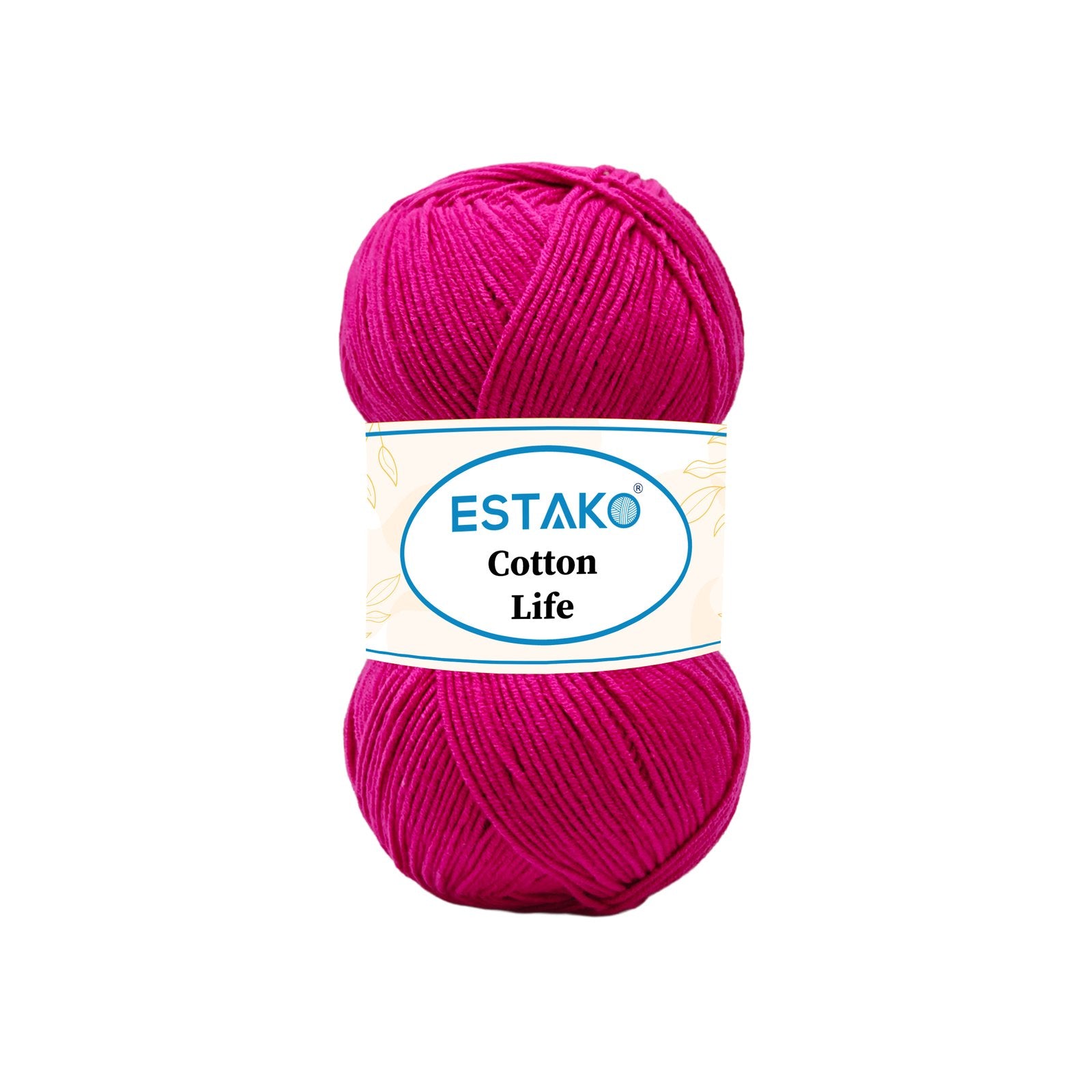Cotton Life 4117 - Fuchsia yarn | Estako Yarns
