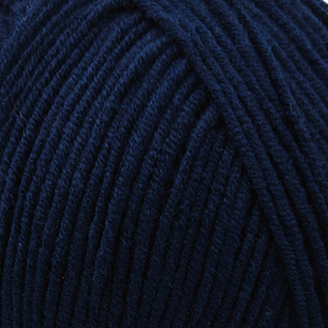 Cotton Life 5321 - Navy Blue yarn close up | Estako Yarns