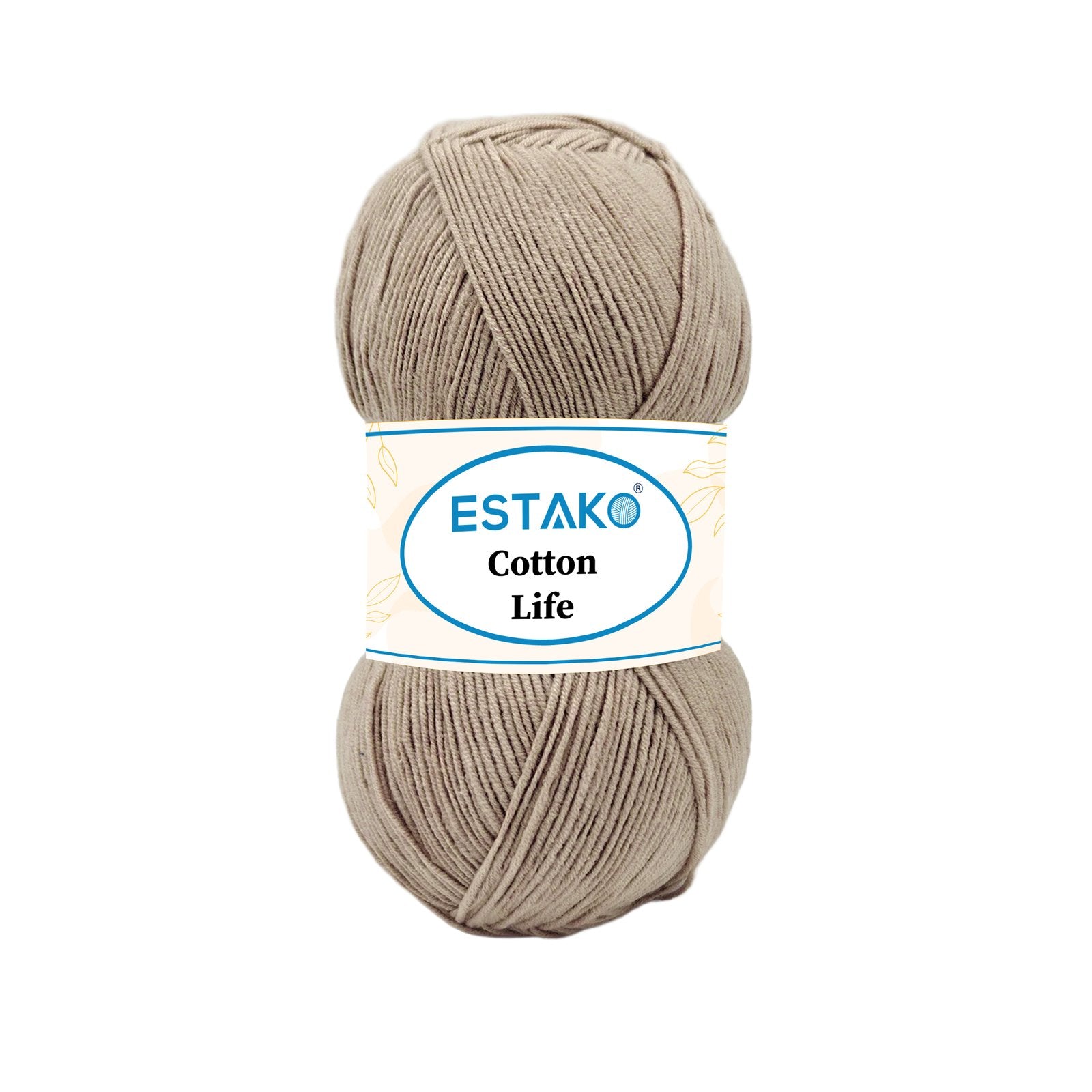 Cotton Life 7016 - Beige yarn | Estako Yarns