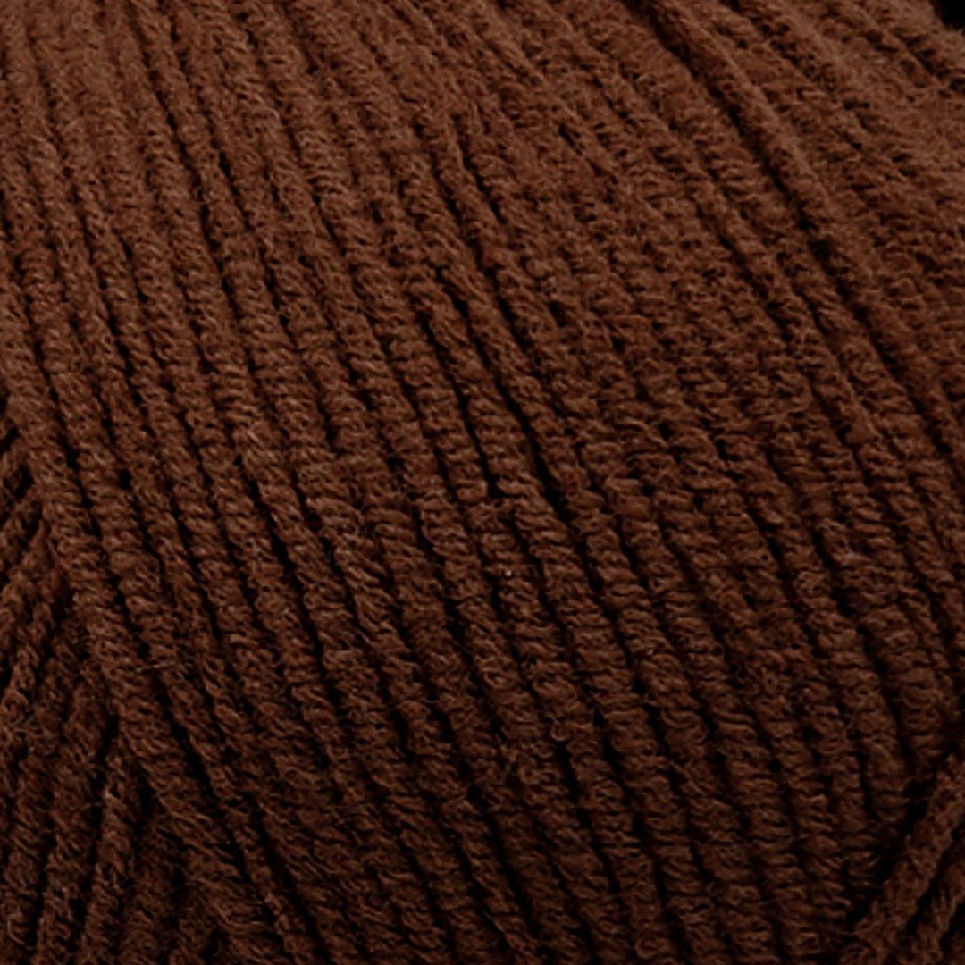 Cotton Life 7230 - Brown yarn close up | Estako Yarns