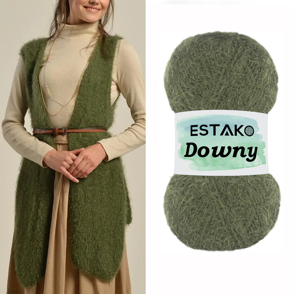 Downy anti-pilling nylon-blend yarn — Estako Yarns