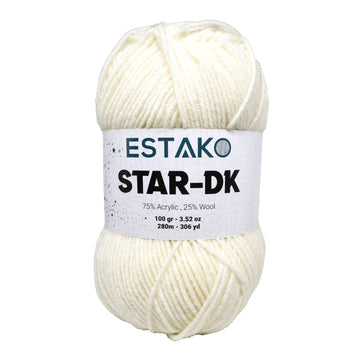 Star-DK 30169 - Off White yarn | Estako Yarns