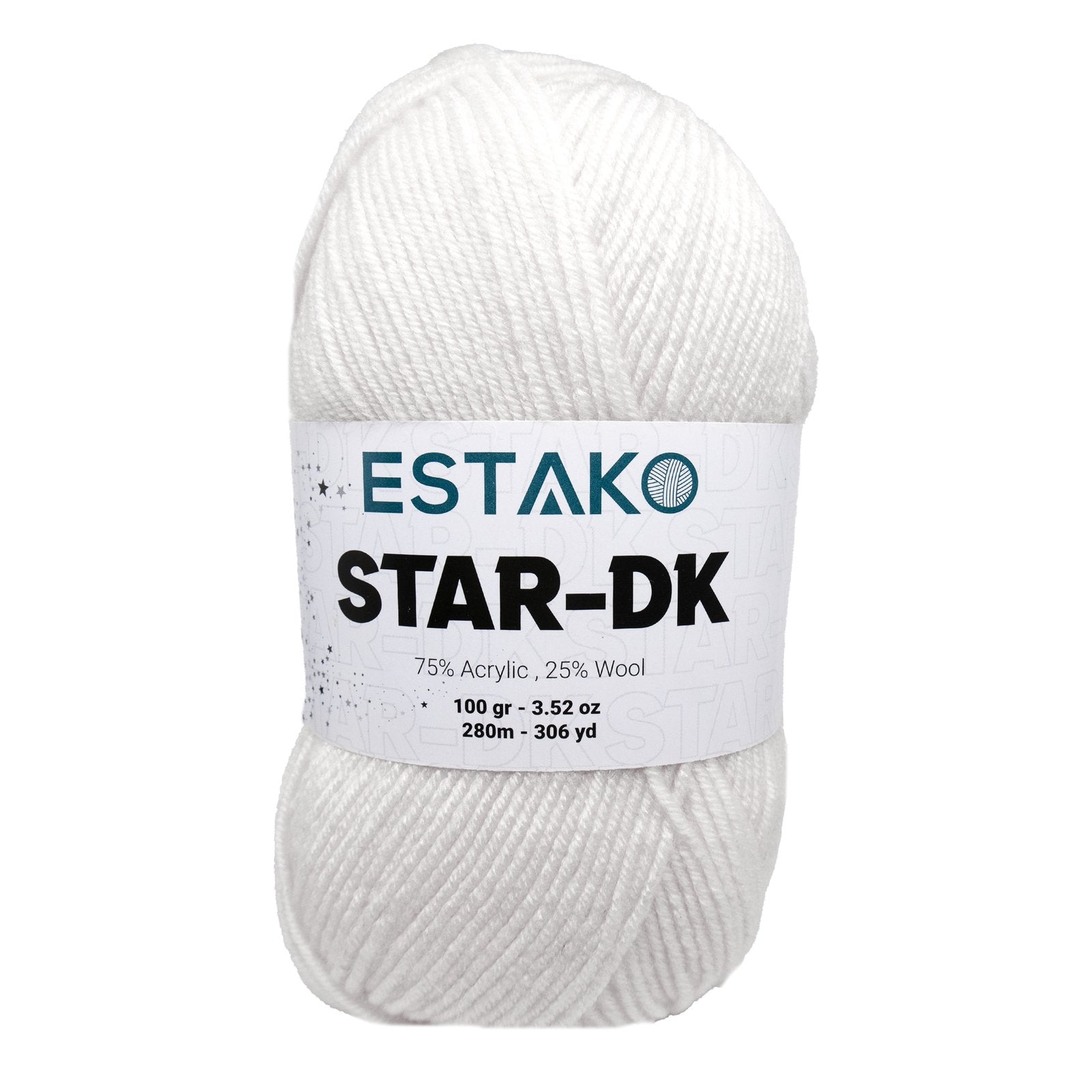 Star-DK 30187 - White yarn | Estako Yarns