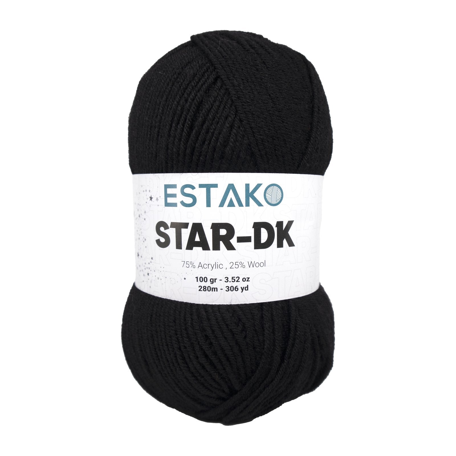 Star-DK 30978 - Black yarn | Estako Yarns